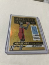 2023-2024 Panini Hoops Cam Whitmore Gold Refractor #22 Arriving Now
