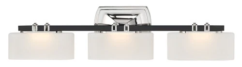 Minka Lavery 3013-L Drury 3 Light 27"W LED Bathroom Vanity Light - Coal / - Picture 4 of 7