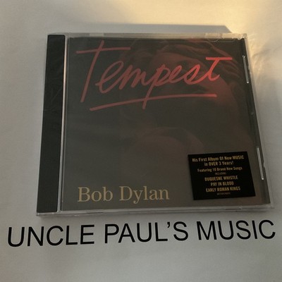 Tempest by Dylan, Bob (CD, 2012) Brand New Factory Sealed