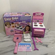Vtg 2006 Easy Bake Oven Original Box Manual, Accessories works 