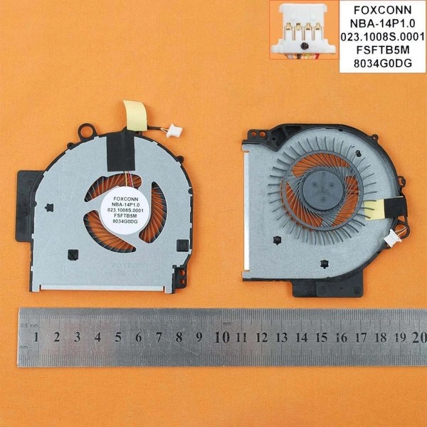VENTILADOR CPU PARA PORTÁTIL HP PAVILION X360 14-BA SERIES 924281-001 023.1008S.