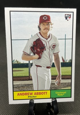 2024 Topps Archives #97 Andrew Abbott RC - Cincinnati Reds