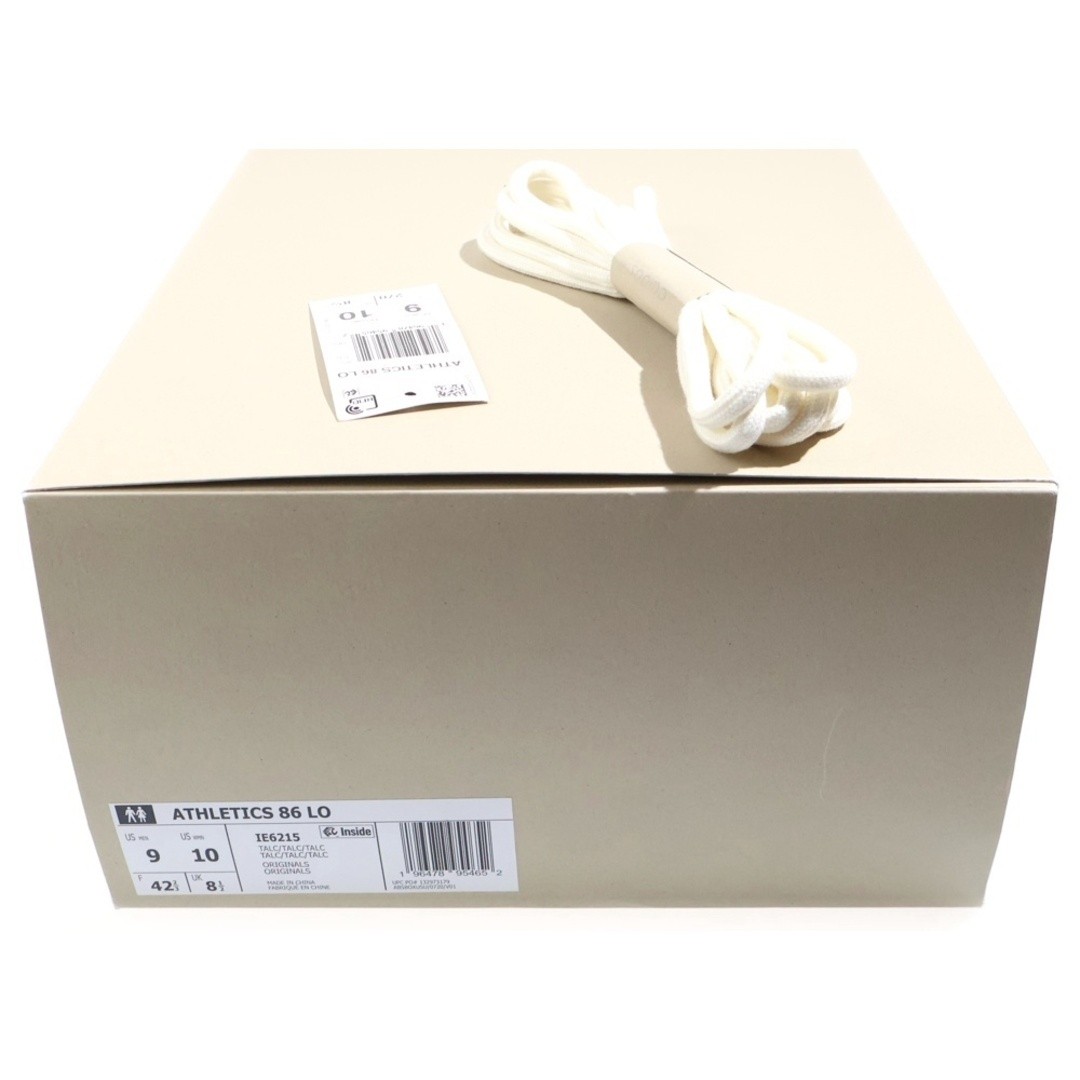 FEAR OF GOD Xadidas ATHLETICS 86 Low Talc Athletic Cream-colored US9 27cm Used e thumbnail 6