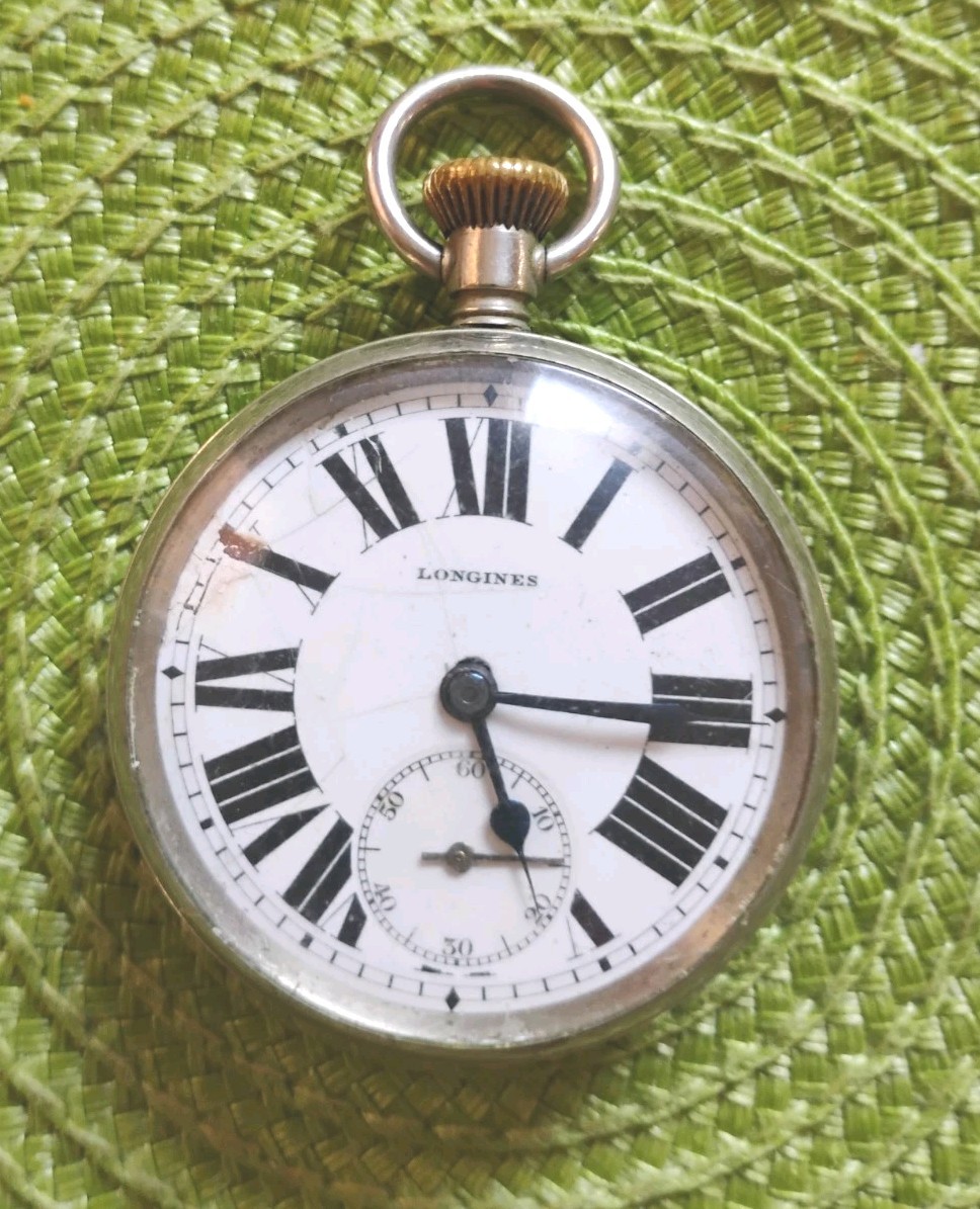 Jewel Antique Grand 15 Watch Face Prix Paris Pocket Working! Open LONGINES - vintagewatches.pk