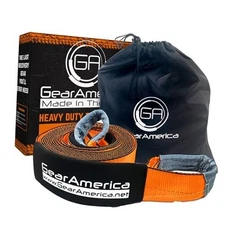 GearAmerica Heavy Duty Tow & Winch Extension 4"x30' - 46,076-lb Recovery Rope 