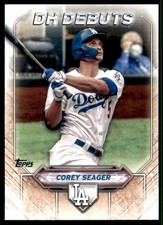 2021 Topps DH Debuts Corey Seager #DHD4