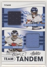 2020 Absolute Team Tandem Materials /199 Darrynton Evans Derrick Henry #27 0c3