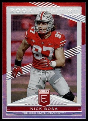 2019 Donruss Elite - Nick Bosa Rookie Elitist - Football #RE-1
