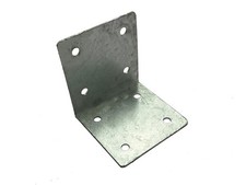 Galvanised Internal Railway Sleeper Corner Support Bracket timber post