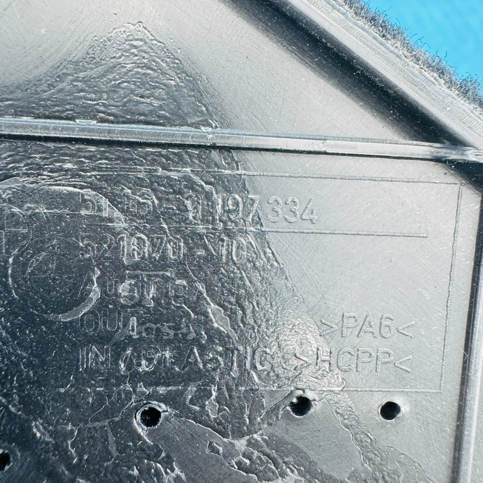 BMW 650i 2012-2017 consola central lateral derecha OEM 51437197334 Foto 2 de 4