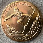2022 Innovation Dollar ** SnowBoarder Doing a "Melon Grab" (Vermont Dollar) — photo 5