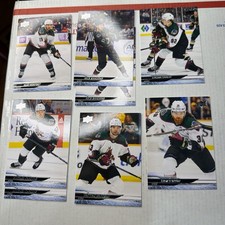 Upper Deck 2024-25 NHL Utah Card Lot Inc Michael Carcone + 5 Others