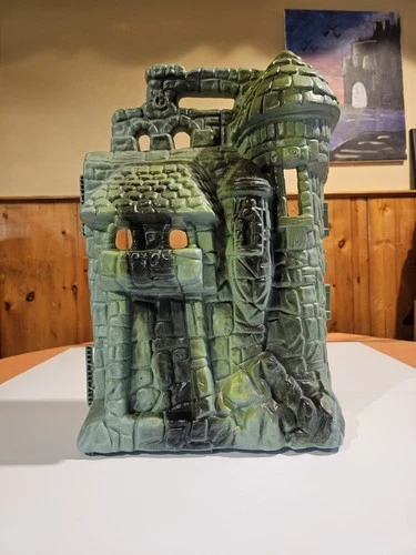 1981 Vintage He-Man Masters of the Universe Castle of Grayskull Back Shell Only