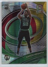 2020-21 Panini Spectra Asia Yellow Green Prizm 32/75 Aaron Nesmith #126 1dn