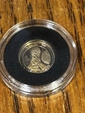 Gold Coin. 0.5 G .585 14ct. Windsor Mint. World Cup 66 England