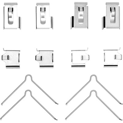 Front Rear Brake Hardware Kit For Mazda RX-7 1991 1990 1989 1988 1987 1986