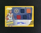 2020-21 Absolute Memorabilia Tools of Trade RJ Hampton Quad Patch Auto /199 BG07