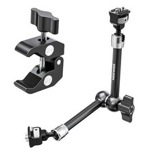 11" Articulating Magic Arm Clamp Mount with Super Clamp, Camera ST16C w/Clamp