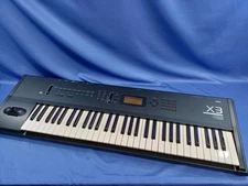 Korg X3 Workstation 61-Key Synthesizer w/ Power Cable, Manual & Soft Case Tested