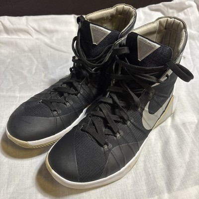 Women s Nike Hyperdunk 2015 TB 749885-001 Black / Metallic Silver Size 9 