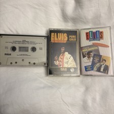 Lot Of 3 Elvis Presley Cassette Tapes
