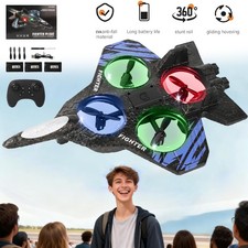 RC Plane Remote Control Airplane Toy Kids RC Aircraft Plane for Adults Beginners