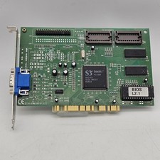 Vintage Retro Graphics Card S3 TRIO64V 86C765 2MB DP172-7J2D-0698 VGA