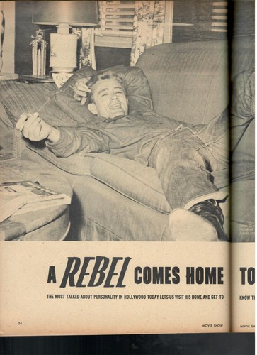 MOVIE SHOW Magazine Sept. 1955 James Dean (pre-death), Marilyn Monroe, Others - Imagen 4 de 6