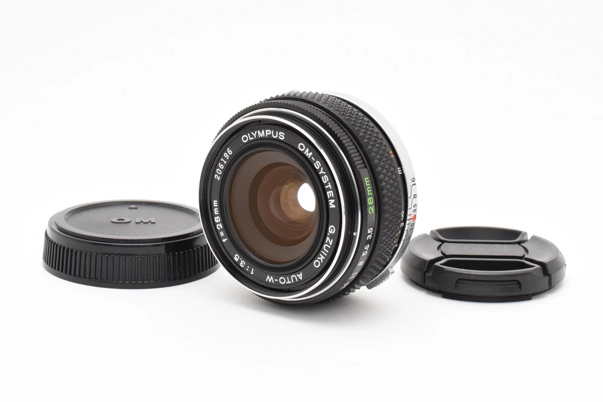 F/3.5 Camera Lenses Olympus Zuiko 28mm Focal for sale | eBay