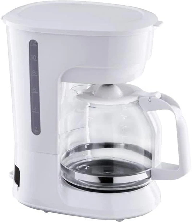 White 12 Cup Drip Coffee Maker