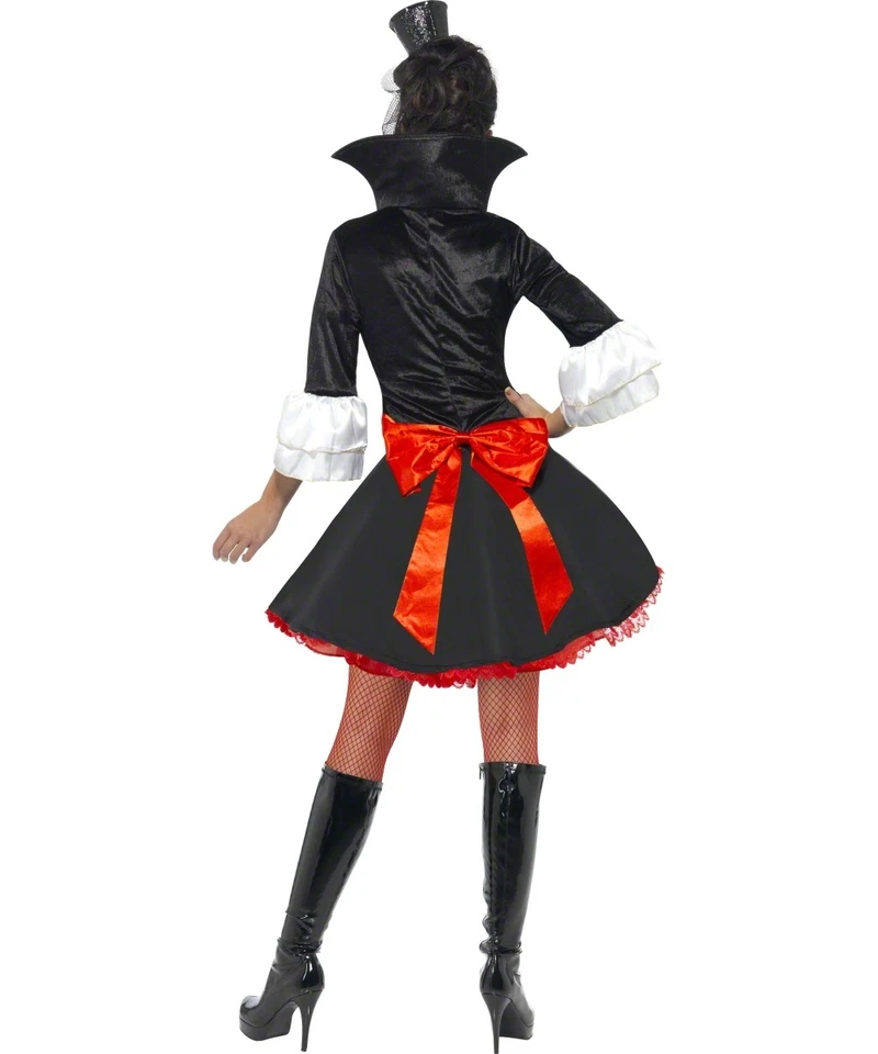 Sexy Disfraz de Princesa Vampiro Gótico Halloween Adulto Foto 3 de 4