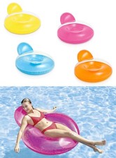 AUSWAHL: Intex Schwimmsessel Pillow Back Lounge - Schwimmsitz Luftmatratze Pool