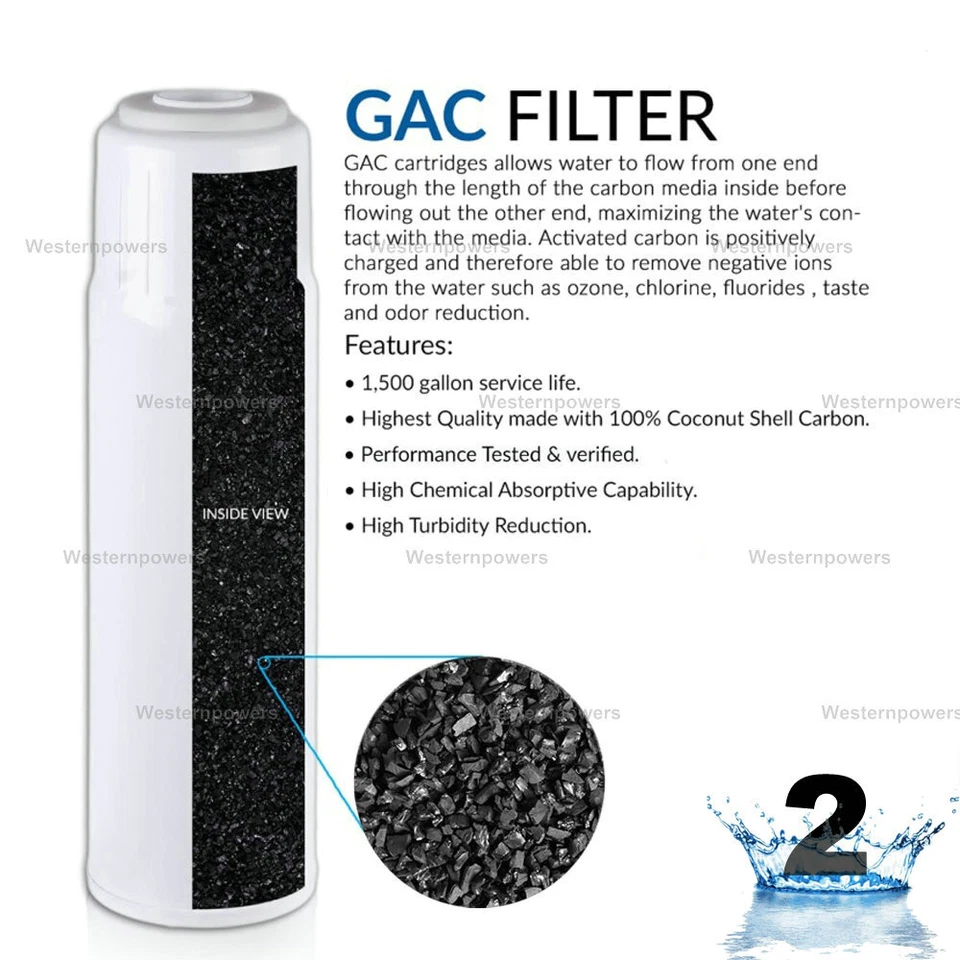 Sistema de ósmosis inversa de 5 etapas Sistema de filtración de agua potable + 7 filtros adicionales Foto 4 de 4