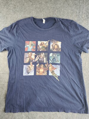 Buffy The Vampire Slayer Shirt 2XL Black Y2K Faded Distressed