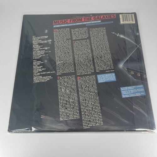 Ettore Stratta Music From The Galaxies Lp 1980 ORIG Sonic Clean VG STRONG/VG - Picture 2 of 3