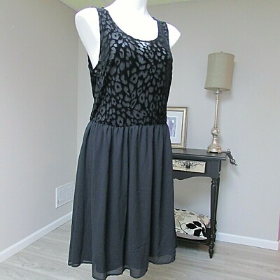 NWT Forever 21 Black Sleeveless Skater Dress w Lacey Top Detail PLUS SIZE  1X-NWT | eBay
