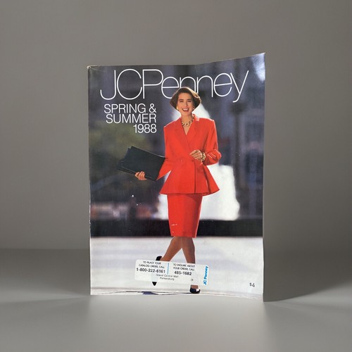 J C Penney 1988 Spring and Summer Sales Catalog Magazine Book Paper ephemera - Bild 1 von 11