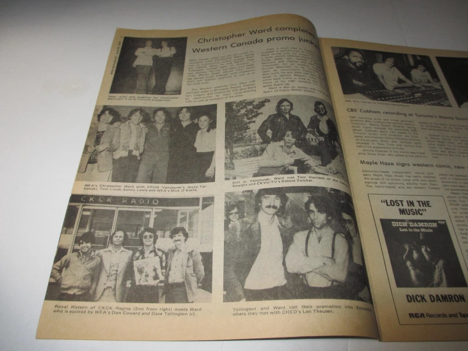 TERRY CHRISTENSON RPM Weekly magazine June 24 1978 Christopher Ward Q-107 Petty Foto 3 de 4