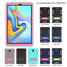 For Galaxy Tab A 10.5 Inch SM-T590/SM-T595 Colorful Hybrid heavy protection Case