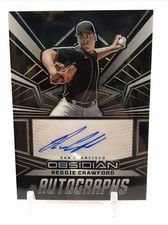 Chronicles Baseball 2023 Reggie Crawford Rookie Obsidian Autographs SF Giants