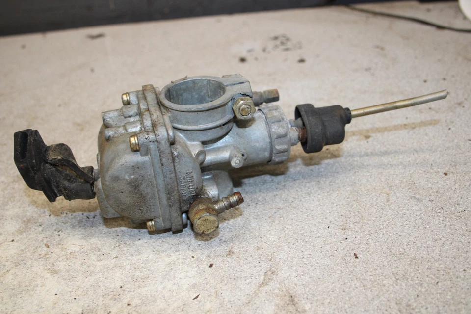 Carburador de carbono Kawasaki GA3 1970 Street Scrambler G3TR R6-1051.VJ Foto 4 de 4