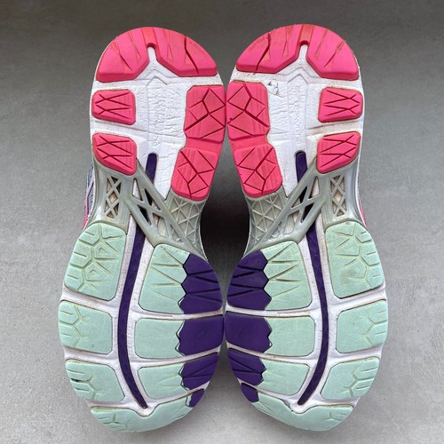Asics Gel Kayano 23 Women’s Sneakers US 7.5 Silver / Pink Glow T696N🔥 - Picture 7 of 17