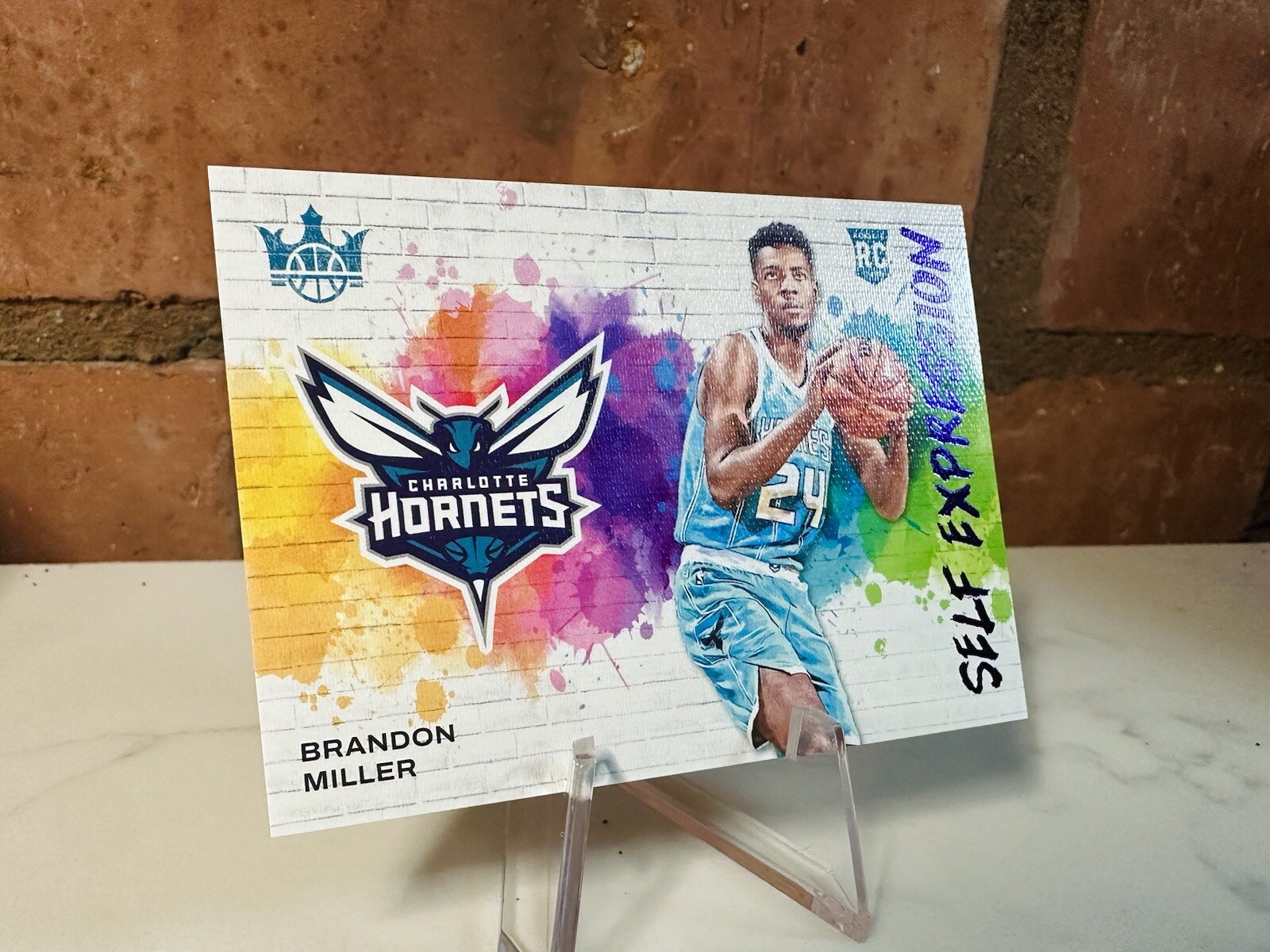 2023-24 Panini Court Kings Brandon Miller SELF EXPRESSION ROOKIE Purple 07/49 💎