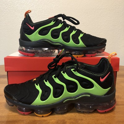 NEW Nike Air Vapormax Plus Black/Lime Green/Ember Glow Menâs Size 10 CU4884-001 | eBay