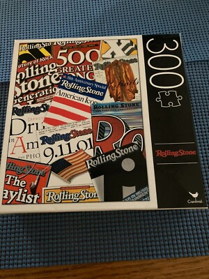 300 PIECE ROLLING STONE PUZZLE NEW BOX SEALED 
