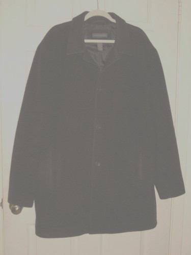 Dark Brown 9% Cashmere 90% Wool Coat 