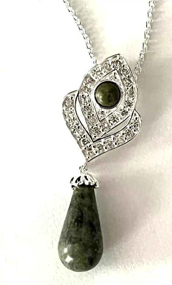 CONNEMARA MARBLE ブローチ Connemara Marble Jewelry