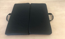 faltbares orthop&auml;disches  Premium Sitzkissen Klappkissen f&uuml;r unterwegs 38x38 cm
