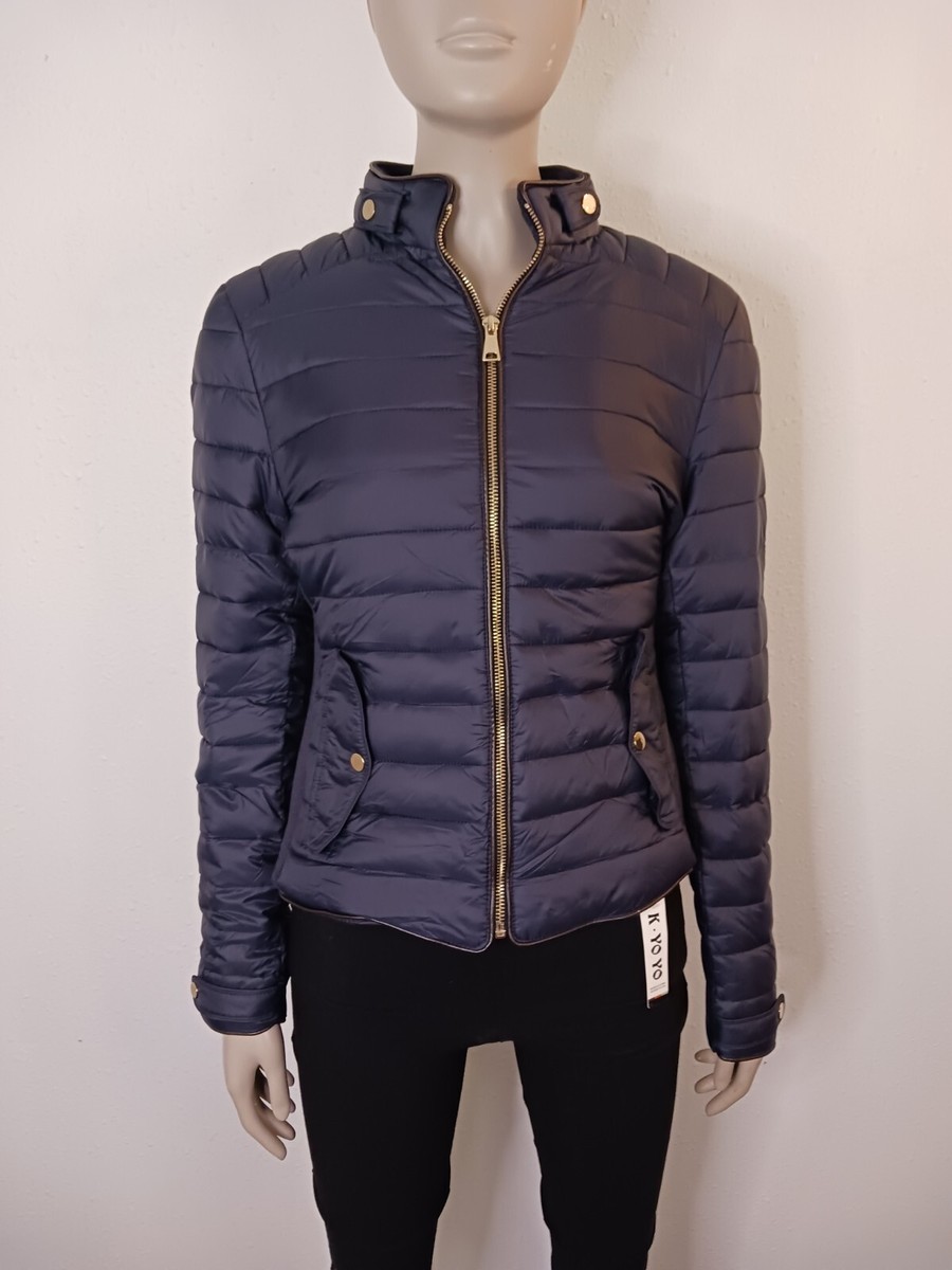 新品　2024aw ZARA woman 撥水　パフジャケット　S 撥水加工ダウンジャケット ZW COLLECTION - ブラウン | ZARA
