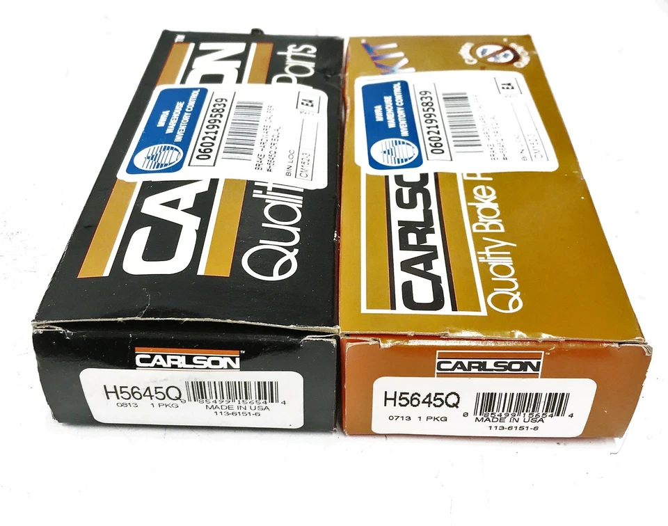 Kit de herrajes de freno de disco Carlson H5645Q [Lote de 2] Nuevo de Lote Antiguo Foto 4 de 4